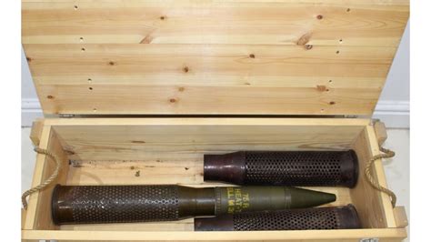 M18 <b>57mm Recoilless Rifle</b> saw service late in WWII and in to the Korean War. . 75mm recoilless rifle ammunition